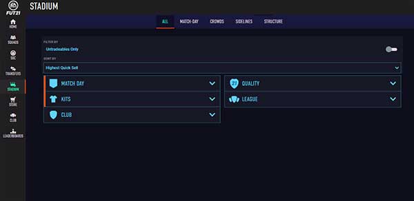 FIFA 22 Web App FIFA 22 Web App