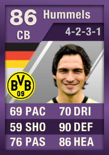 FIFA Ultimate Team Purple Cards: The First - Hummels