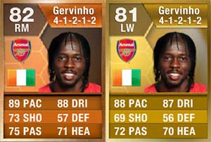 FIFA 13 Ultimate Team - Gervinho Orange Card