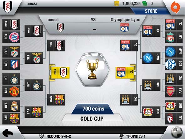 FIFA 13 Ultimate Team iOS - Screenshot 3