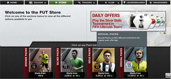 FUT 13 Special Offers