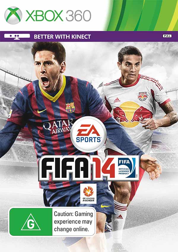 Australian FIFA 14 Cover