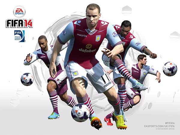 FIFA 14 Aston Villa Wallpaper