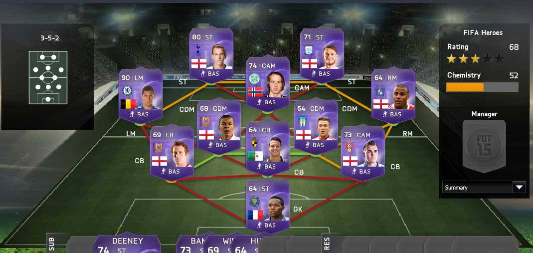 Purple IF Cards - All the FIFA 15 Ultimate Team Heroes - Round 1
