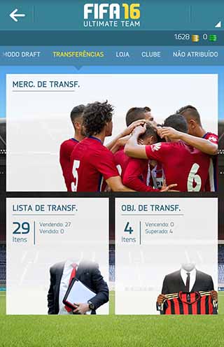 FIFA 16 Companion App for iOS, Android and Windows Phone
