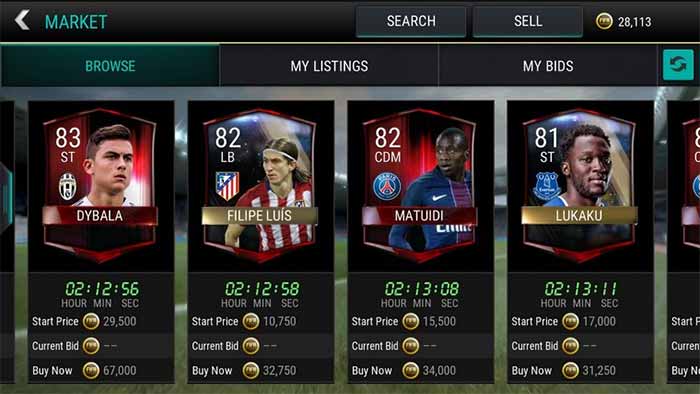 Image result for fifa 17 mobile