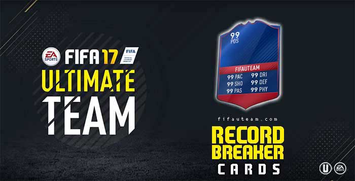 FIFA 17 Players Cards Guide - Record Breaker Cards