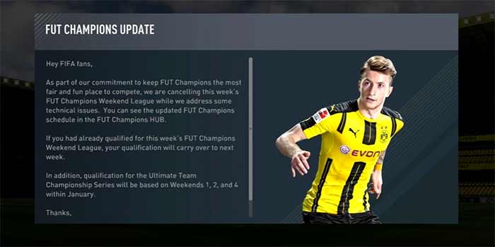 FIFA 17 Weekend League Cancelled - Rewards, Qualification & More