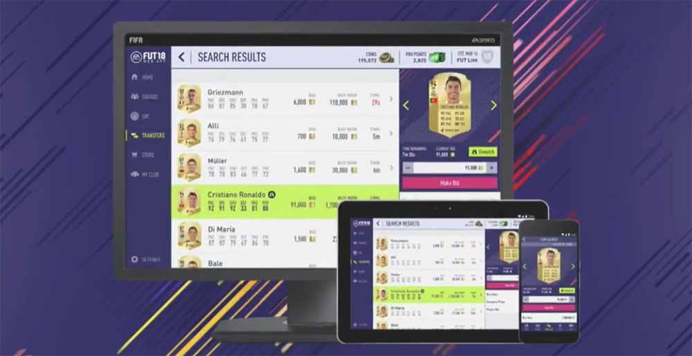 FIFA 18 Web App Release Date and FUT Webstart Details