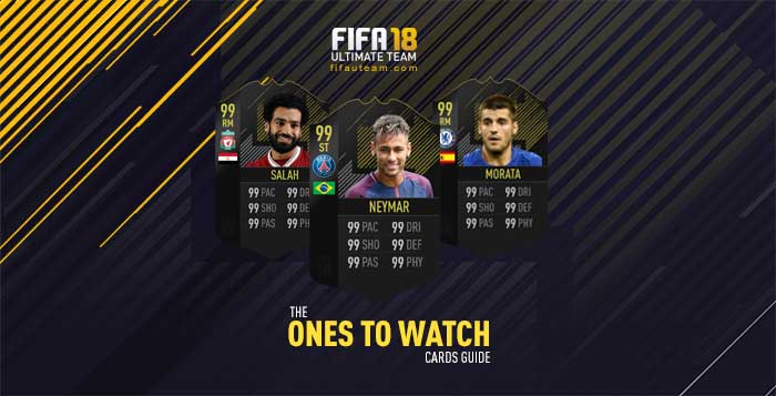 FIFA 18 Players Cards Guide - Ones to Watch Cards