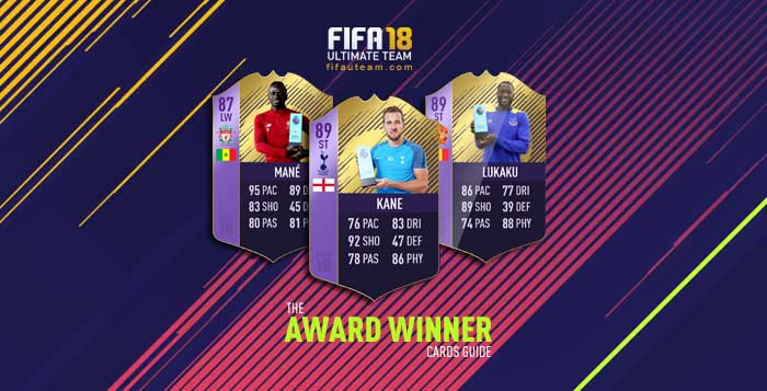 FIFA 18 Players Cards Guide - Award Winner Cards