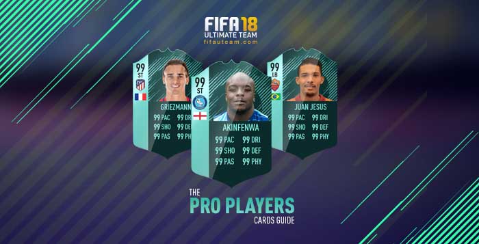 FIFA 18 Players Cards Guide - Pro Players Cards