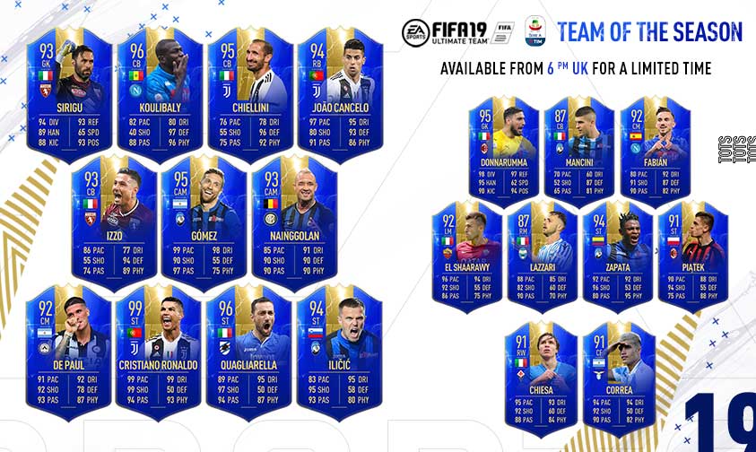 Serie A TOTS