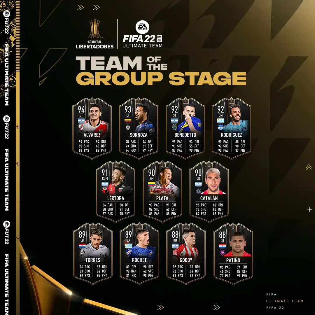FIFA 22 Libertadores Team of the Group Stage