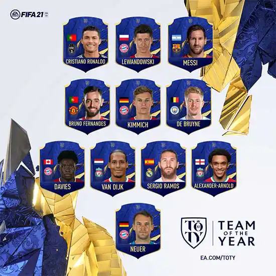 FIFA 21 Team of the Year