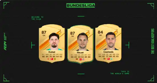 The Best FC 24 Bundesliga Goalkeepers The Best FC 24 Bundesliga Goalkeepers