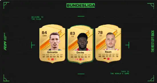The Best FC 24 Bundesliga Left-Backs The Best FC 24 Bundesliga Left-Backs