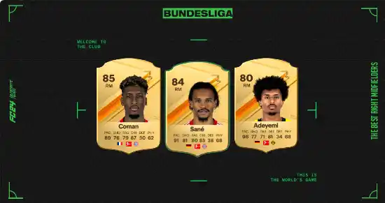 The Best FC 24 Bundesliga Midfielders The Best FC 24 Bundesliga Midfielders