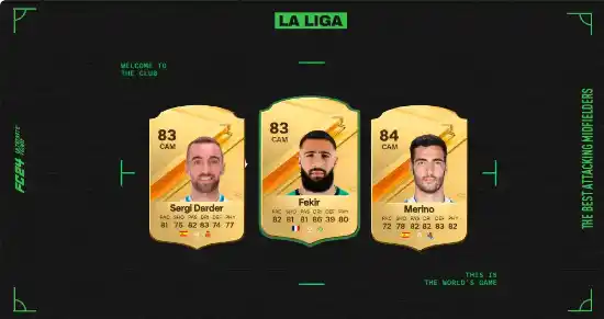 The Best FC 24 LaLiga Midfielders The Best FC 24 LaLiga Midfielders