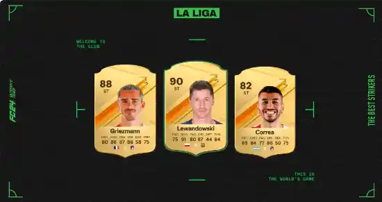 The Best FC 24 LaLiga Forwards The Best FC 24 LaLiga Strikers