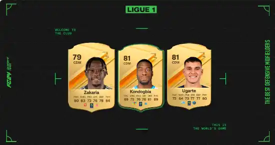 The Best FC 24 Ligue 1 Midfielders The Best FC 24 Ligue 1 Midfielders