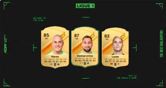 The Best FC 24 Ligue 1 Goalkeepers The Best FC 24 Ligue 1 Goalkeepers