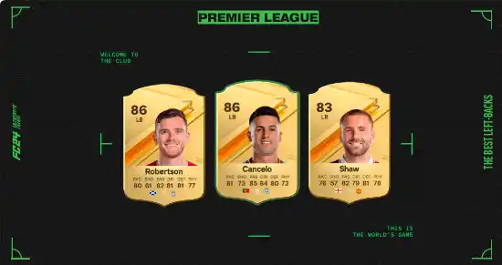 The Best FC 24 Premier League Left-Backs The Best FC 24 Premier League Left-Backs