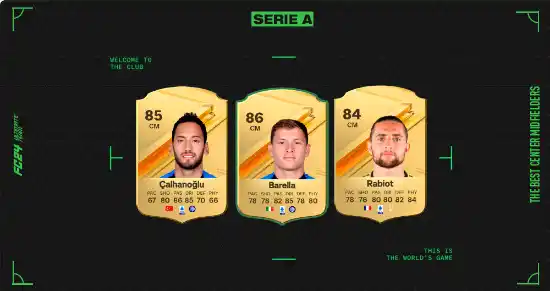 The Best FC 24 Serie A Midfielders The Best FC 24 Serie A Midfielders