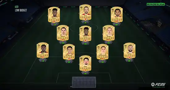 FC 25 Bundesliga Squad FC 25 Bundesliga Squad