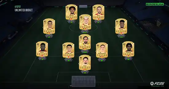 FC 25 Bundesliga Squad FC 25 Bundesliga Squad