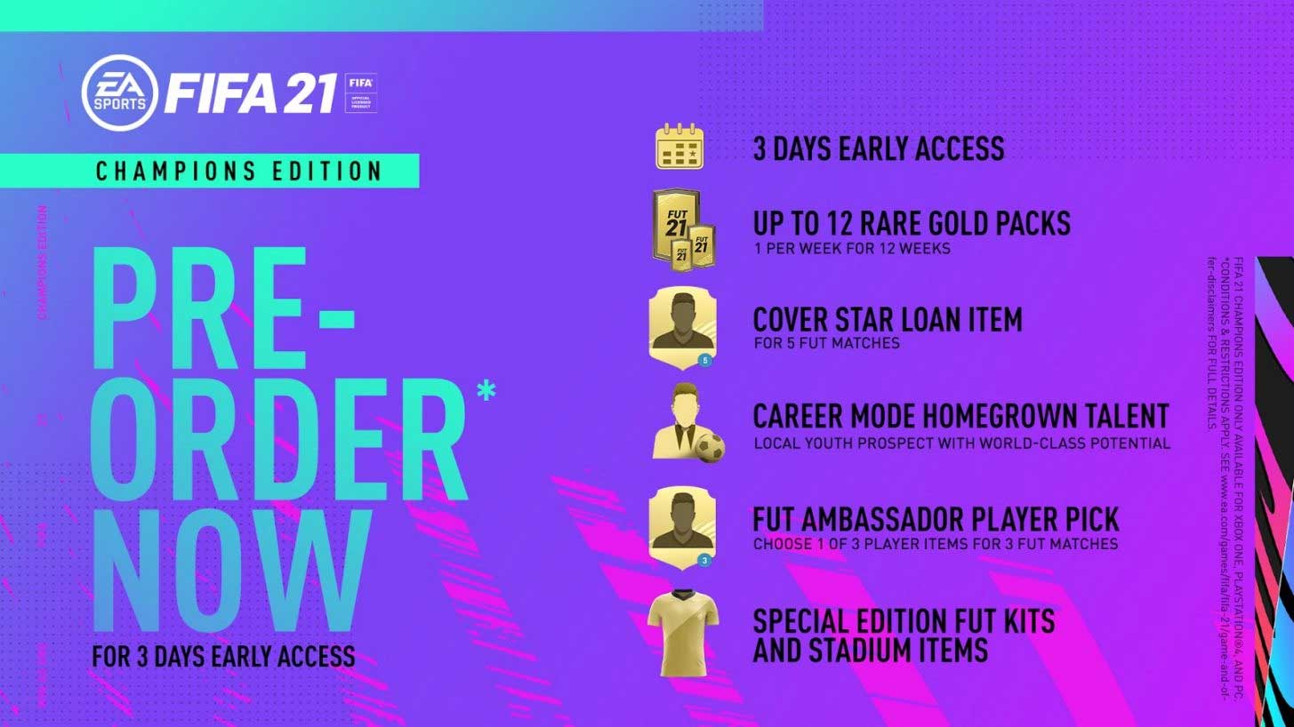 FIFA 21 Ambassadors Offer