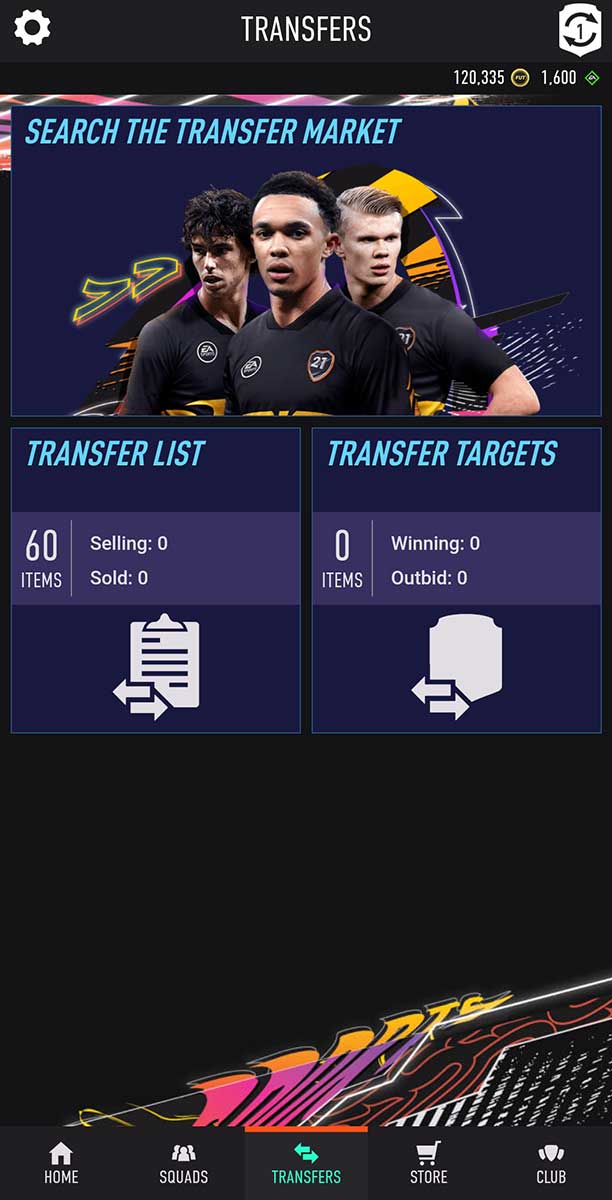 FIFA 21 Companion App for iOS and Android