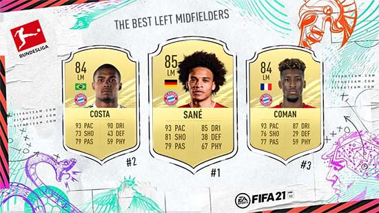 The Best FIFA 21 Bundesliga Midfielders