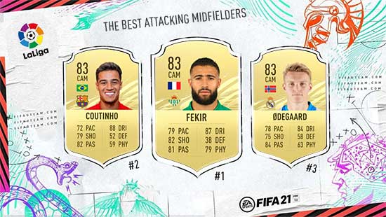 The Best FIFA 21 La Liga Midfielders