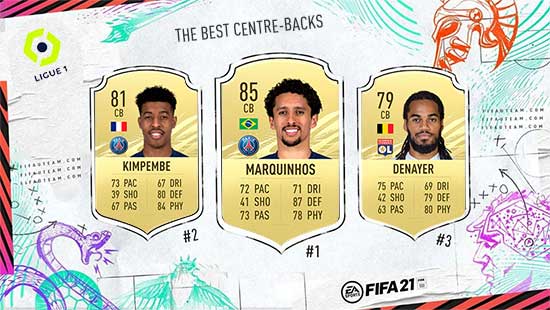 The Best FIFA 21 Ligue 1 Defenders