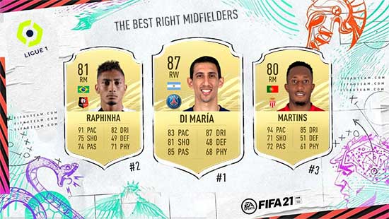 The Best FIFA 21 Ligue 1 Midfielders