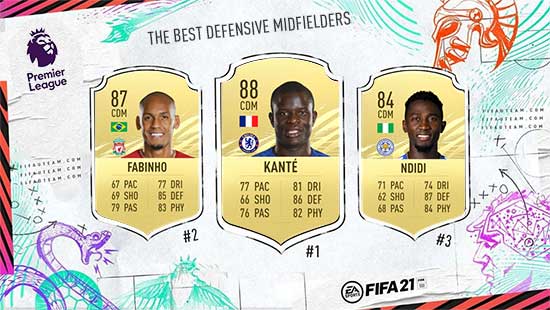 The Best FIFA 21 Premier League Midfielders