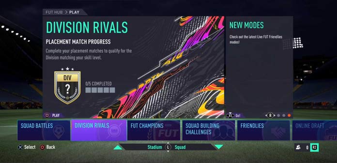 FUT Division Rivals em FIFA 21 Ultimate Team