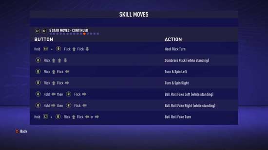 FIFA 21 Skill Moves