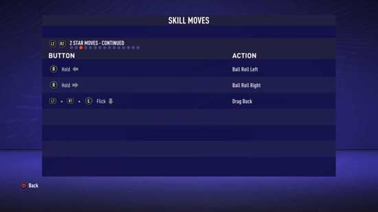 FIFA 21 Skill Moves