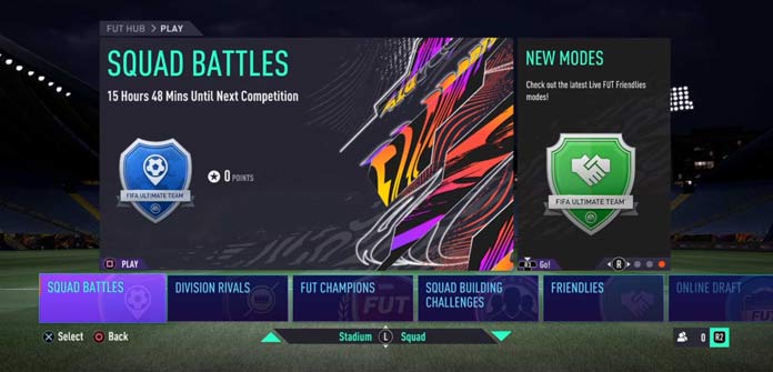 FIFA 21 Squad Battles Points