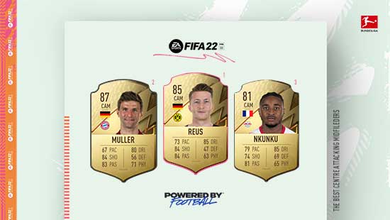 The Best FIFA 22 Bundesliga Midfielders The Best FIFA 22 Bundesliga Midfielders