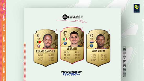 The Best FIFA 22 Ligue 1 Midfielders The Best FIFA 22 Ligue 1 Midfielders