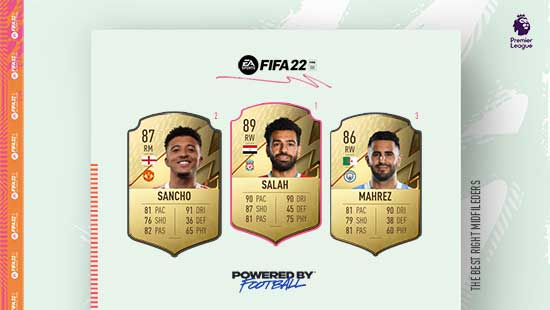 Os Melhores Médios da Premier League em FIFA 22