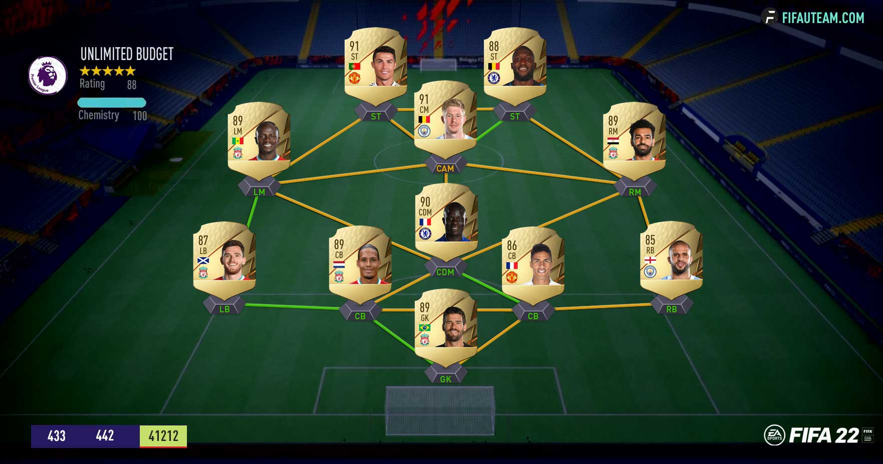 Premiação do FUT Draft para FIFA 22 Ultimate Team