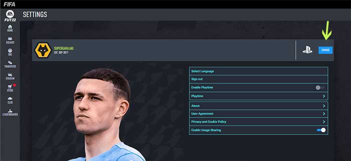 FIFA 22 Web App FIFA 22 Web App
