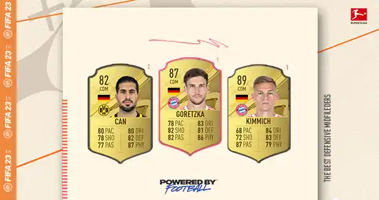 The Best FIFA 23 Bundesliga Defensive Midfielders The Best FIFA 23 Bundesliga Defensive Midfielders