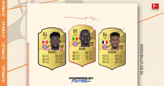 The Best FIFA 23 Bundesliga Left Midfielders The Best FIFA 23 Bundesliga Left Midfielders