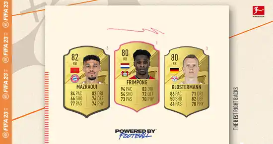 The Best FIFA 23 Bundesliga Right Backs The Best FIFA 23 Bundesliga Right Backs
