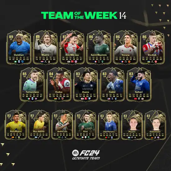 FC 24 TOTW